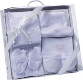 Gamberritos Babykledingset Beertje Wit/roze One Size 6-delig