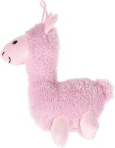 Lg-imports Knuffellama Pluche 16 Cm Roze