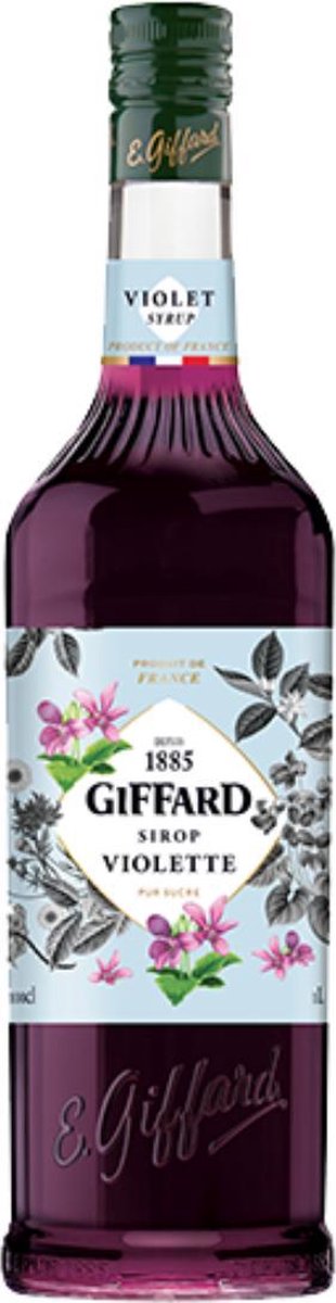 trui oogst mineraal Giffard Sirop de Violette, 100 cl | bol.com