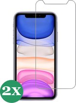 iPhone 11 Screenprotector - iPhone XR Screenprotector - Screen Protector Glas - 2 Stuks