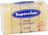 Superclair Marseille handzeep - 5 x 100gr