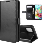 Samsung Galaxy Note 10 Lite hoesje - Wallet bookcase - Zwart - GSM Hoesje - Telefoonhoesje Geschikt Voor: Samsung Galaxy Note 10 Lite