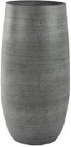 Hoge pot esra mystic grey bloempot binnen 31 cm