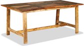 Eettafel 180 cm massief gerecycled hout