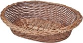 Hondenmand/huisdierenbed natuurlijk 50 cm wilgen