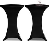 Statafelhoes Stretch Ã˜60cm Zwart (2 stuks)