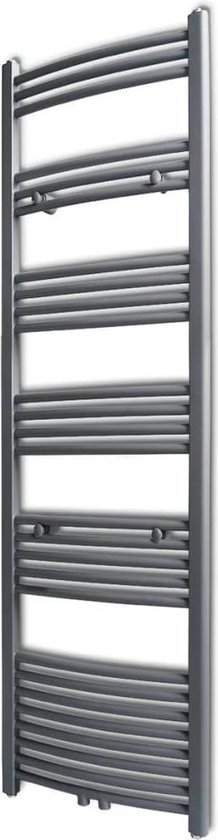 Radiator/handdoekenrek curve grijs 500x1732 mm | bol.com
