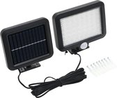 Solarlamp met bewegingssensor LED-lichten wit