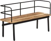 Bank 120x40x70 cm massief mangohout