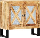 Dressoir 80x30x76 cm massief mangohout