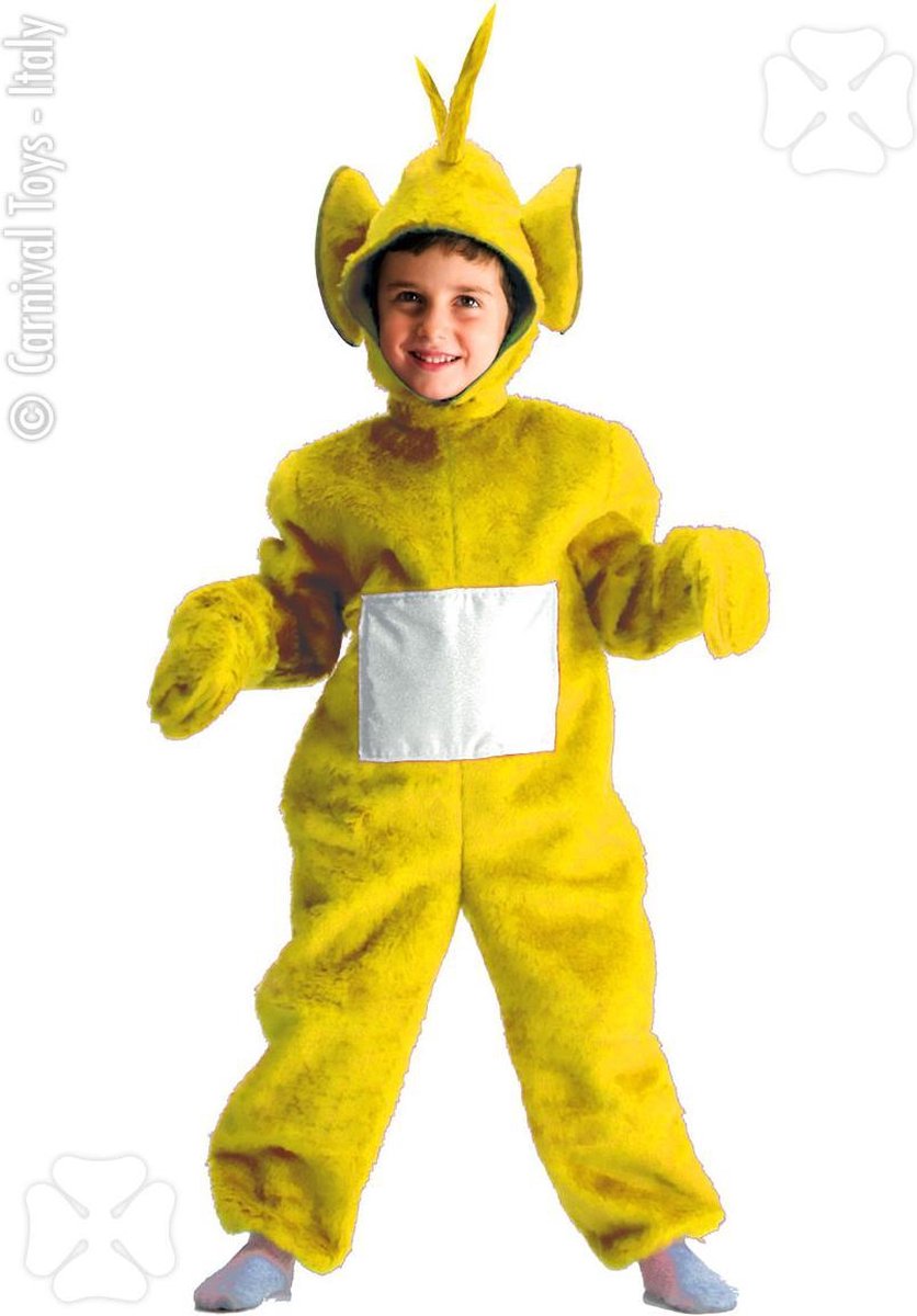 Kostuum teletubbie geel voor kinderen 4-5jaar | bol.com
