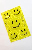 reflecterende stickers Smiley 11 stuks
