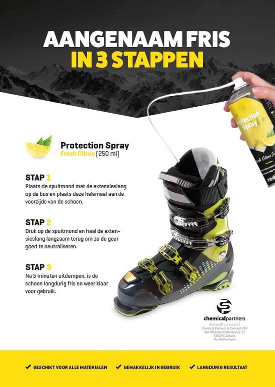 grafiek bijstand Verschrikking Reducto Protection Spray - Voorkomt stinkende schoenen en beschermt je  voeten.... | bol.com