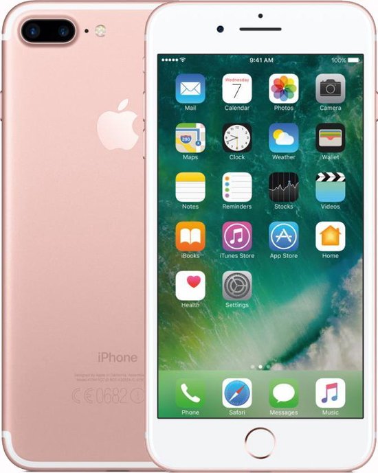 Apple iPhone 7 Plus 14 cm (5.5") SIM unique iOS 10 4G 3 Go 32 Go 2900 mAh  Rose doré | bol