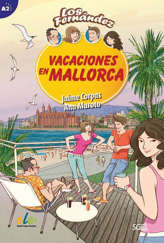Los Fernández A2: Vacaciones en Mallorca libro + descarga M ... - cover