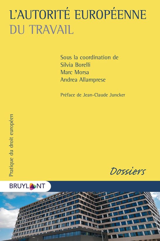 Pratique du droit européen - L'autorité européenne du tra ... - cover