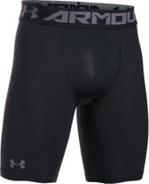 Under Armour HG Armour 2.0 Long Short Sportbroek Heren - Zwart - Maat S
