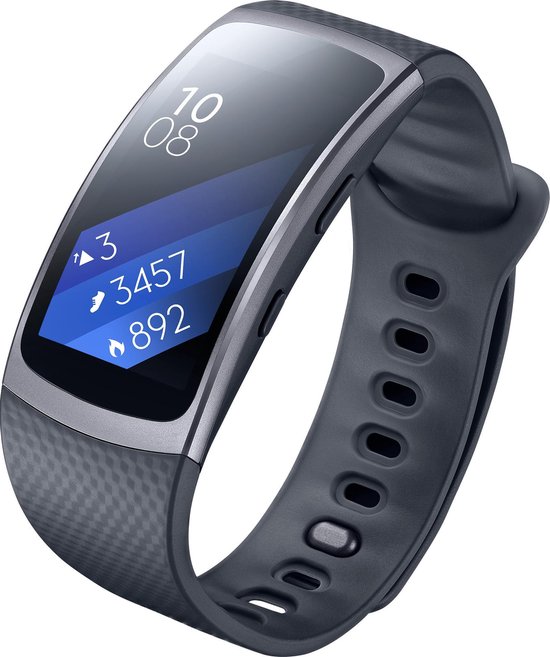 Samsung Gear Fit 2 - Activity tracker Grijs - Large | bol.com