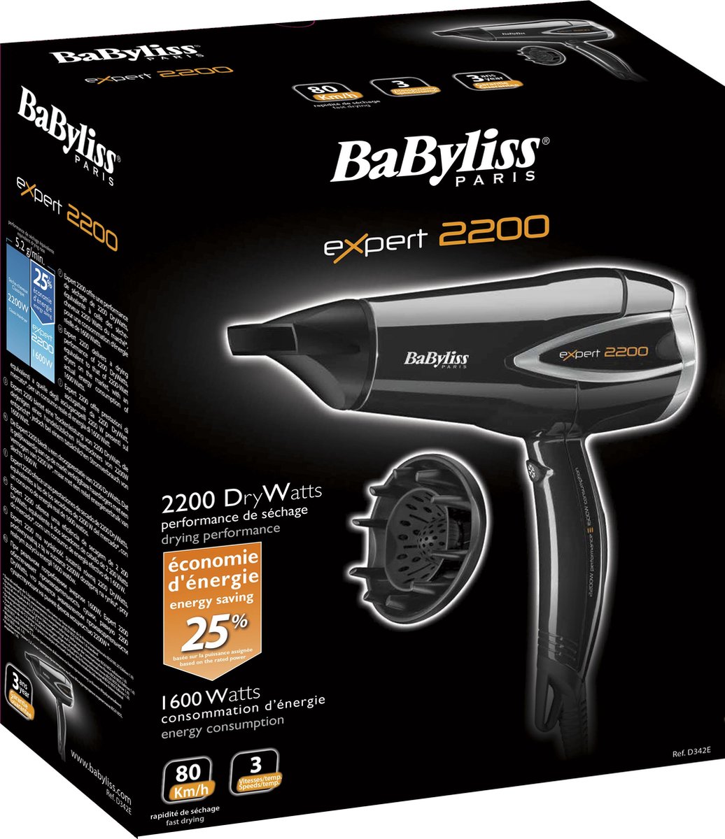 BaByliss D342E - Sèche-cheveux | bol.com