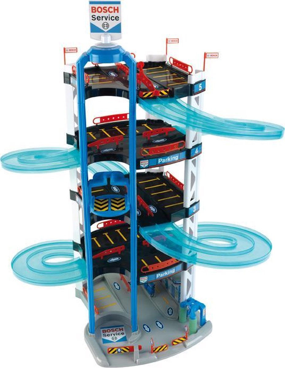 | Bosch Speelgoed Parkeergarage Bosch Speelgoed Parkeergarage 5 verdiepingen