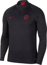 Nike Paris Saint-Germain Dry Strike Drill Top 2019/2020 Heren - Oil Grey/Oil Grey/Obsidian/(University Red) - Maat XL