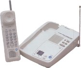Sharp CL-405 - Analoge DRAADLOZE TELEFOON met ANTWOORD-APPARAAT / BEANTWOORDER - Cremekleur