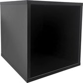 Cube de rangement Vakkie Multifunctional Square - Système de rangement empilable - Noir