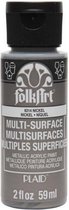 Multi-surface Acrylverf - 6314 Nickel - Folkart - 59 ml
