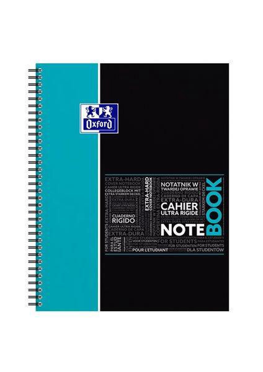 Oxford STUDENT SOS Notes notebook formaat A4+ 160 bladzijden geruit 5 mm