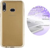 BackCover Layer TPU + PC Samsung A6s Goud