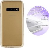 BackCover Layer TPU + PC Samsung S10 Goud