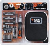 BLACK & DECKER Ratelschroevendraaierset met 56 accessoires