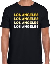 Los Angeles / L.A. t-shirt zwart voor heren L