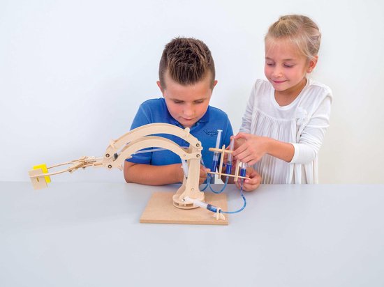 Bras hydraulique, jeux educatifs