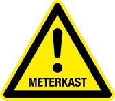 Waarschuwingssticker meterkast 300 mm