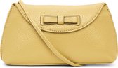 Pia Ries 603-8 Kleine Crossbody tas - Pastel Geel