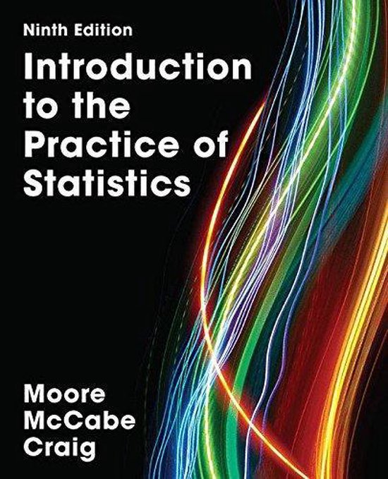 Extensive summary Craig, B: Introduction to the Practice of Statistics -  Statistics