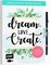 Dein Handlettering-Block - Dream. Love. Create. Mit original Tombow ABT Dual Brush Pen