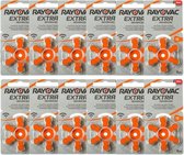 RAYOVAC EXTRA hoorapparaat batterijen nr 13 PR48 -72 STUKS