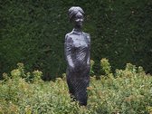 Tuinbeeld - bronzen beeld - Vrouw modern - 138 cm hoog