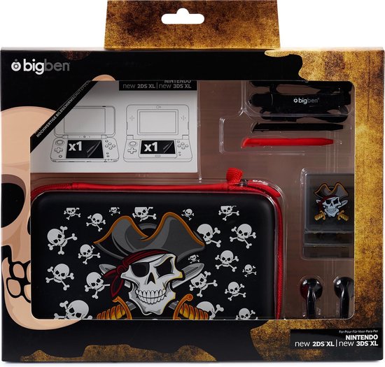 Bigben Accessoires Pakket Piraten - New Nintendo 2DS XL/3DS XL | bol.com