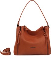 Luxe tas high Quality leather Lorenzo-Italy camel