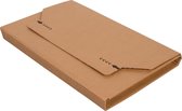 Cleverpack - Verzenddoos, Wikkelverpakking A5 +zelfkl strip bruin 30 stuks