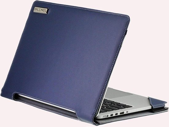 Étui Cuir Noir Broonel Pour PC Portable ALLDOCUBE GTBook 14" - Protection élégante Et Pratique