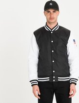 FAR EAST VARSITY JACKET NEWERA BLK - Maat XL