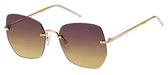 Tommy Hilfiger Zonnebril Th1667/s S9e/dg Dames Goud Met Paars/gouden Lens