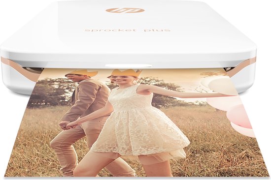 HP Sprocket Plus - Mobiele Fotoprinter - Wit | bol.com