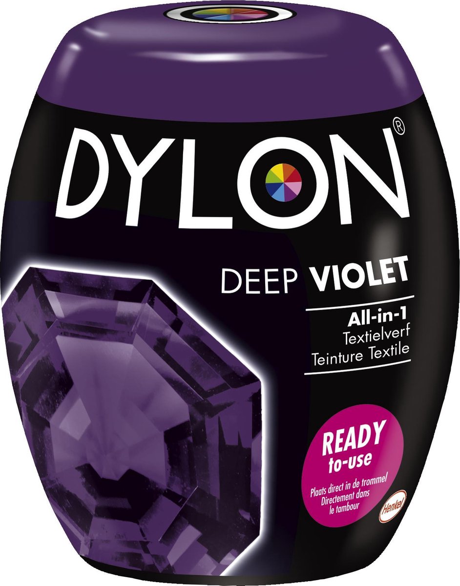 Veroorloven chocola eerlijk bol.com | DYLON Textielverf - Wasmachine Pods -Deep Violet - 350g
