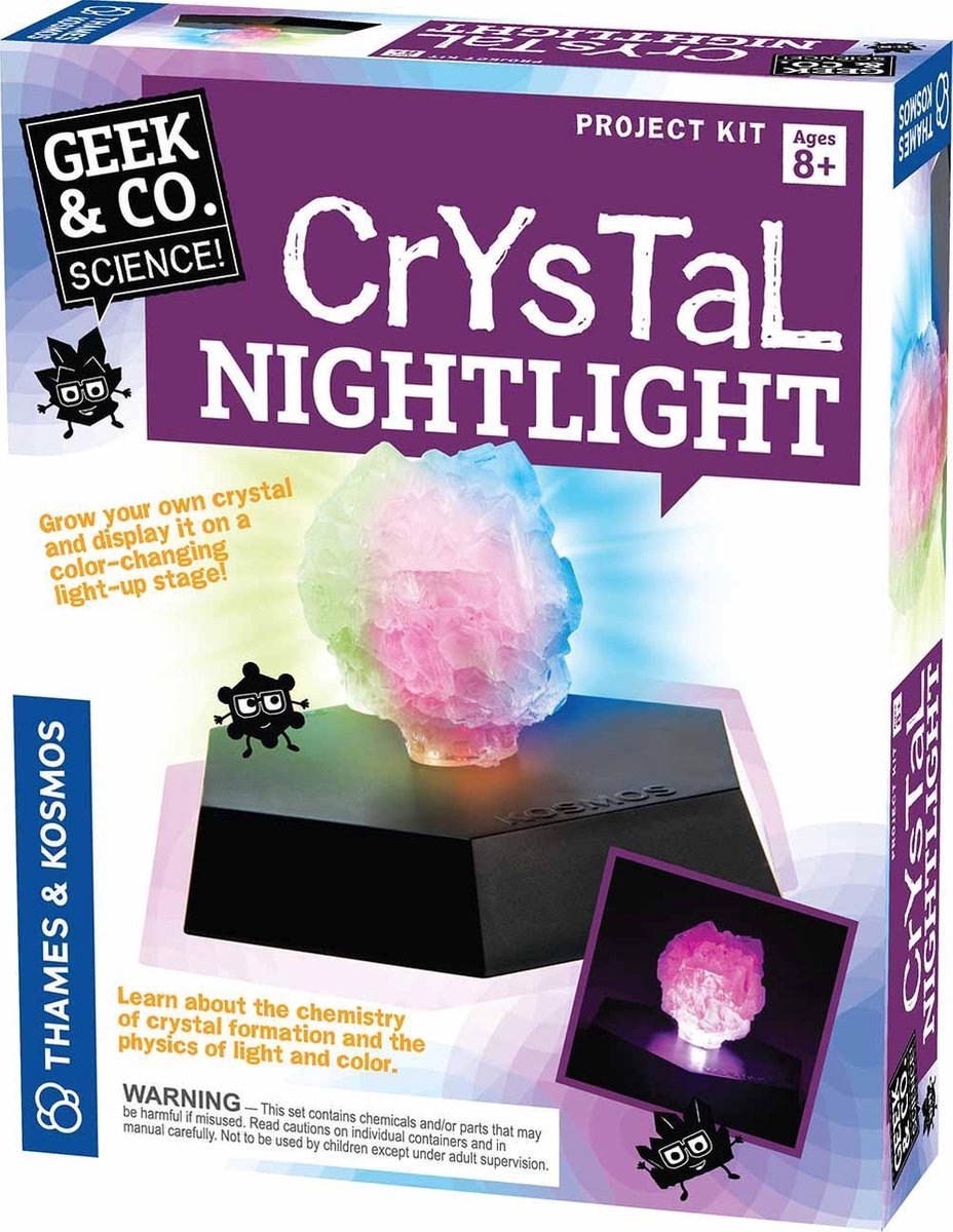 Krystal Nachtlampje experimenteerset