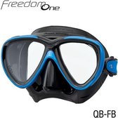 TUSA Snorkelmasker Duikbril Freedom One - M-211QB-FB - zwart/blauw